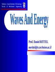 Lecture 06 - Waves and Energy.ppt