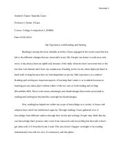My Experience with Reading and Writing (1).docx