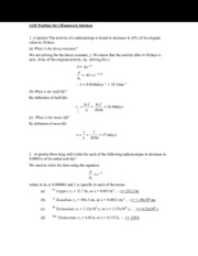 Solutions homework 3