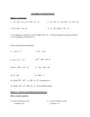 Algebra 2 Level Final Exam Review.pdf