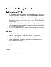 BL111 Sample Exam 1 without answers