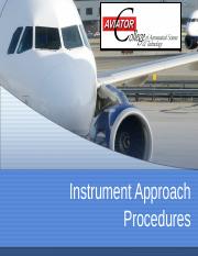 Lesson 18 - Instrument Approach Procedures.pptx
