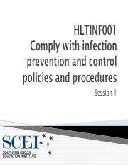 HLTINF001 infection control SESSION 1.pdf