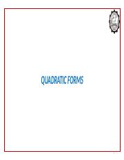 Co-1- SESSION-10-Quadratic Forms.pptx