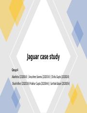 Group 4_Jaguar Case study.pptm