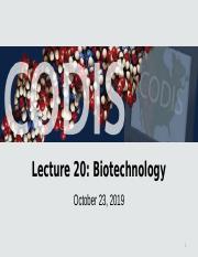 BIO151_F2019_Lecture 20 Slides.pptx