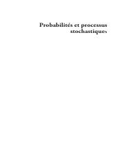 (Statistique et probabilites appliquees) Yves Caumel (auth.) - Probabilites et processus stochastiqu