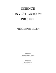 simple investigatory project