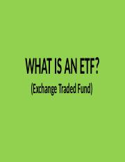 What is an ETF.pptx
