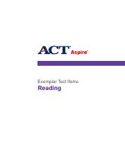 ACT-reading