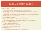 Quiz 1 Study Guide FA15