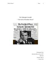 Fall of Nixon