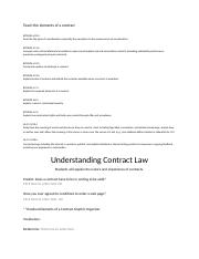 Copy of Teach the elements of a contract