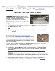 Copy of KWAL 5 - River Erosion GIZMO