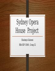 Sydney Opera House  Project.pptx