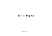Lecture 8 - Evaluating Search Engines