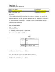 Lab Report Collision in Two  Dimensions(2).docx
