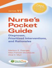 Nurse Pocket Guides - Doenges (11th Ed).pdf