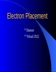 Chem Unit 2 Electron Placement 2022.ppt