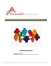 CHCEDS022 NEW Learner guide V1.0 preeti.pdf