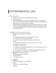2019_Environmental Law_Roberts_Burns Outline.docx