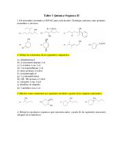 Taller 1 Química Orgánica 2.pdf