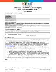 ICTICT532 VET Unit Assessment Pack.docx