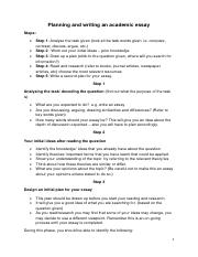 Planning and writing an academic essay.pdf