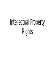 Intellectual Property Rights.pptx