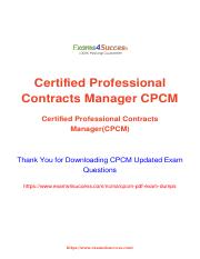 NCMA CPCM Exam Dumps Preparation - Shortcut to Success.pdf
