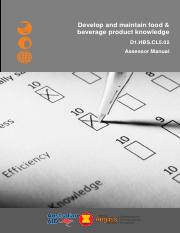 Food Product knowledge Example.pdf