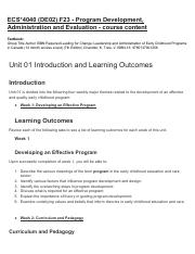 ECS_4040 (DE02) F23 - Program Development, Administration and Evaluation-Course Content.pdf