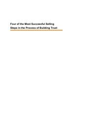 4 Steps in the Trust Building Process in Sales - BMKT 236 (Group Paper).pdf
