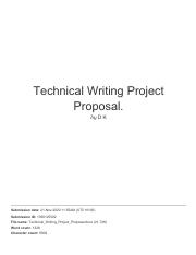 Technical Writing Project Proposal..pdf