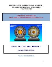EEC 123 Electrical Machine I Theory (1).doc