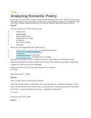 Analyzing Romantic Poetry.docx