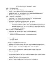Human Psychology Guided Notes Unit 1 - Part 1.docx
