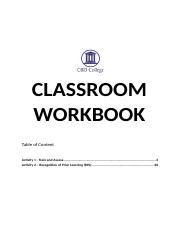 Classroom Workbook - Control Doc.docx