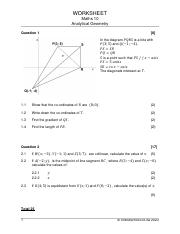 Worksheet - Analytical Geometry 2023.pdf