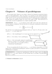 chap08 - volume of parallelogram