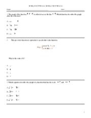 16_EOCT Algebra Practice Test