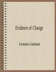 Evidence of Change (1).ppt
