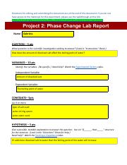 Copy of Project 2 Phase Change Lab Report.pdf