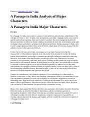 symbolism in a passage to india by em forster