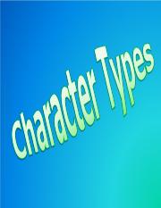 Character Types.ppt