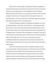Raw Postionpaper Docx Position Paper The Legalization Of Marijuana In The Philippines Submitted By Josef Andrea Beatrice L Carongoy Sophia Daniella V Course Hero