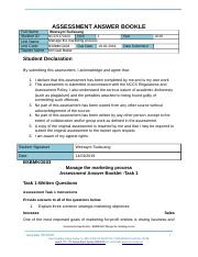 Acting Sub Lt. Weerayot SUDSUANG - Task 1 Assessment Answer Booklet  - BSBMKG603.docx