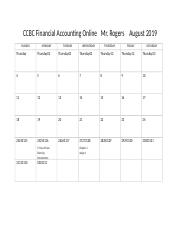 ACCT11043 Financial Accounting Online Course Calendar Fall 2019.docx