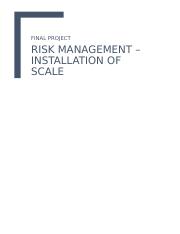 Risk Management Final Project - H.docx