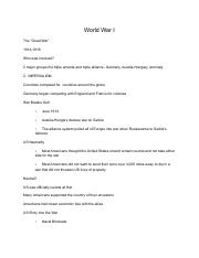 World War I Lecture Notes.pdf